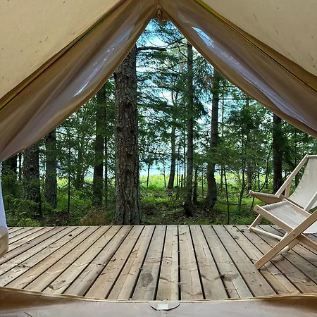 Lyxtält Merevaatega Glaemping Kukkas *