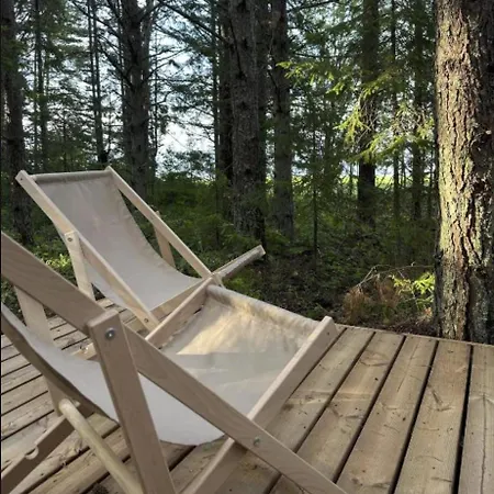 Merevaatega Glaemping Sarvel Luxury tent Kukka