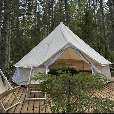 Luxury tent Merevaatega Glaemping Sarvel Kukka