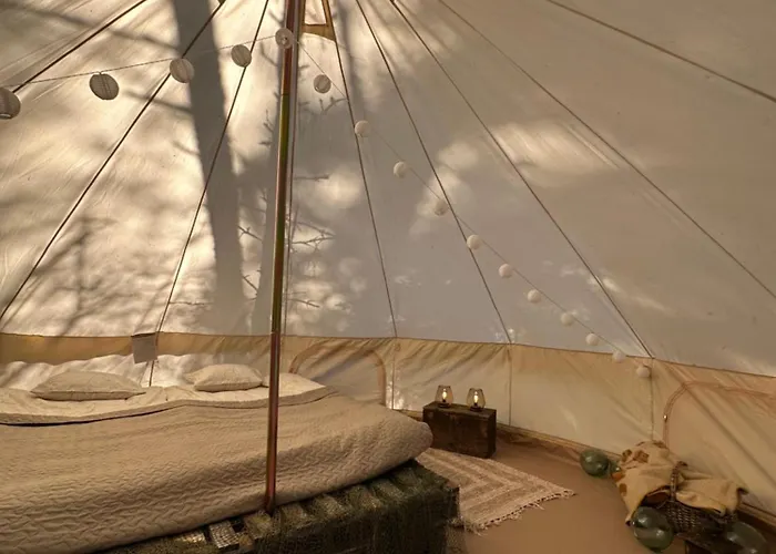 Merevaatega Glaemping Kukkas Lyxtält Kukka